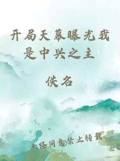 开局天幕曝光我是中兴之主
